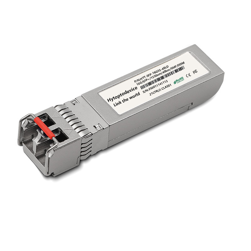 SFP+EW 16G 1550nm 40km DDM Duplex LC/UPC SMF  Fibre Channel Fiber Optical Transceiver Module