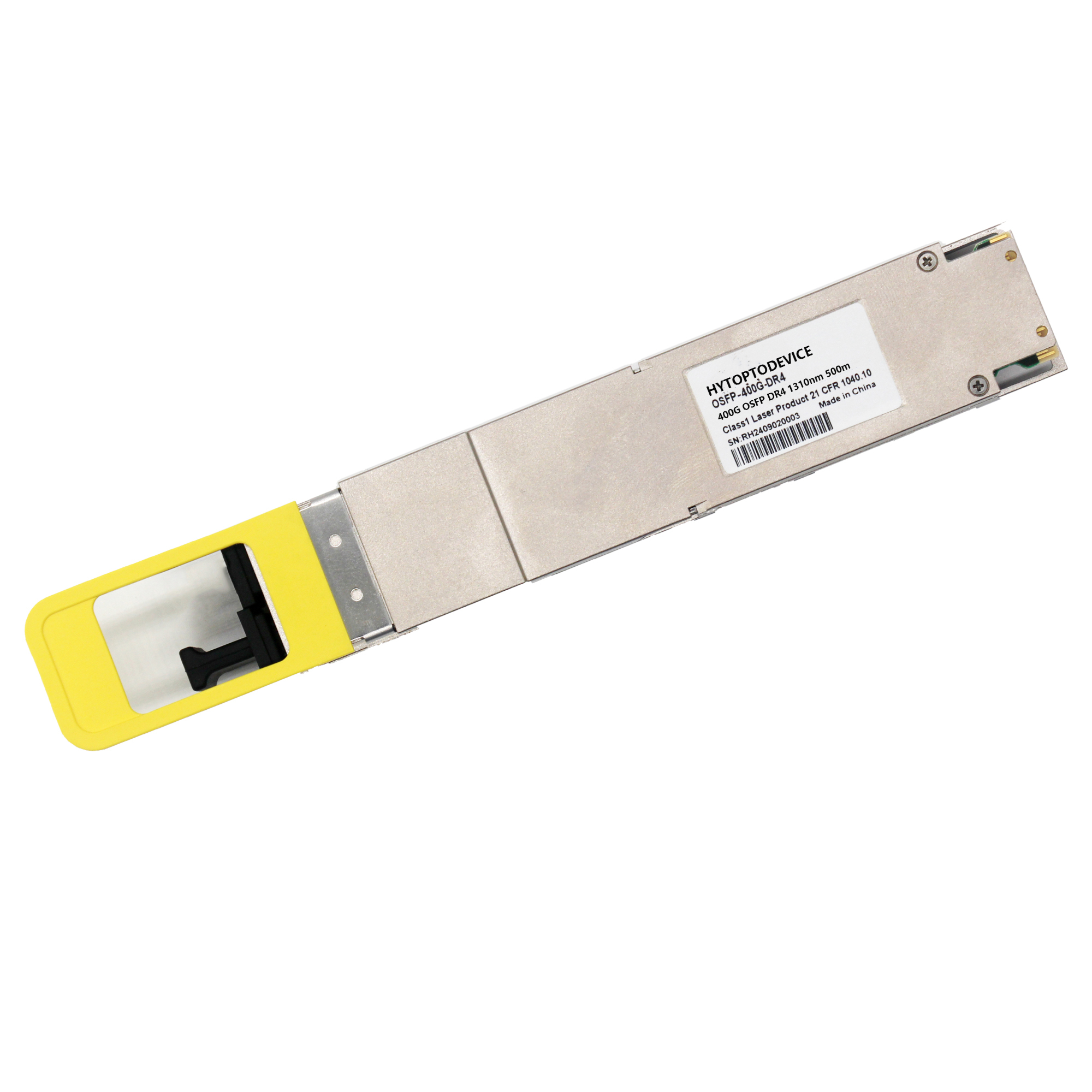 Generic Compatible 400G OSFP DR4 PAM4 1310nm 500m MTP/MPO-12 SMF Optical Transceiver 400GBASE-DR4  Fiber Optical Module