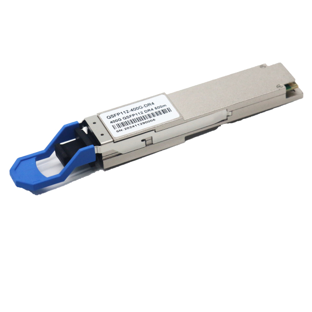 Cisco Q112-400G-DR4 Compatible 400G NDR QSFP112 DR4 PAM4 1310nm 500m MPO-12  SMF Optical Transceiver 400GBASE-DR4  Fiber Optical Module