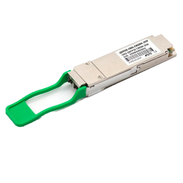 Cisco QSFP-100G-CWDM4-S Compatible 100G QSFP28 CWDM4 1310nm 2km Duplex LC/UPC SMF DDM 100GBASE-CWDM  Optical Transceiver Module