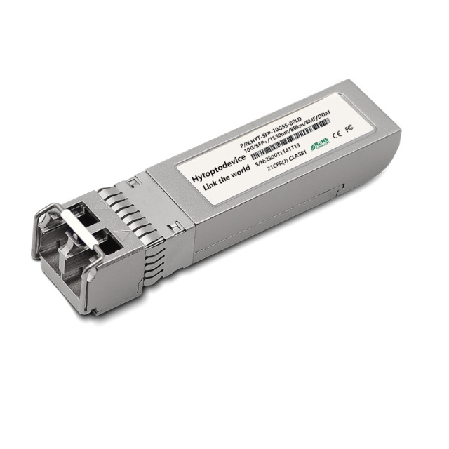 Arista Networks SFP-10G-ZR Compatible 10GBASE-ZR SFP+ Optical Transceiver Module (SMF, 1550nm, 80km, LC, DOM)-HYTOPTODEVICE