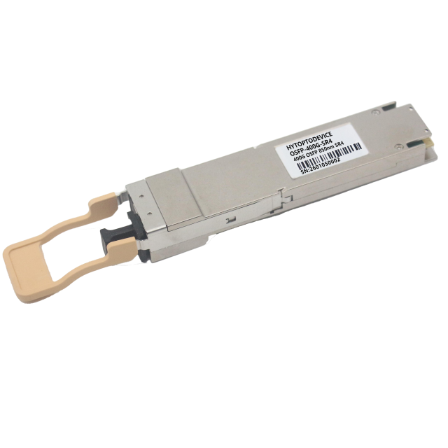 Arista Networks OSFP-400G-VSR4 Compatible  400GBASE-VSR4  OSFP 400G 850nm 50m Flat Top PAM4 MPO-12 DDM MMF Optical Transceiver Module-HYTOPTODEVICE