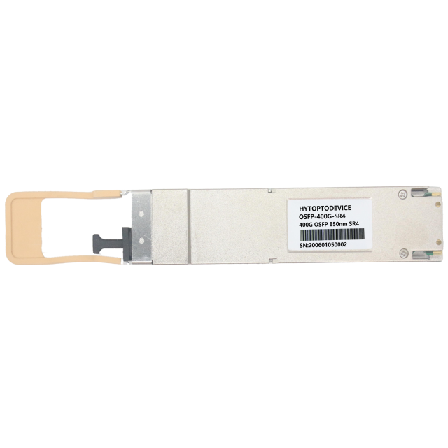 Arista Networks OSFP-400G-VSR4 Compatible  400GBASE-VSR4  OSFP 400G 850nm 50m Flat Top PAM4 MPO-12 DDM MMF Optical Transceiver Module-HYTOPTODEVICE