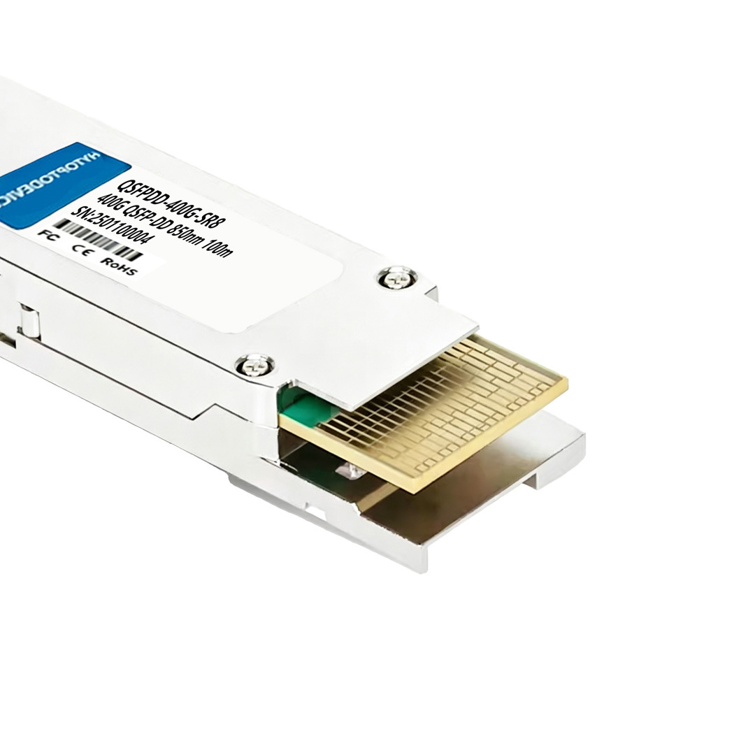 400G QSFP-DD SR8 Optical Transceiver Module Compatible Juniper QDD-400G-SR8 | HYTOPTODEVICE
