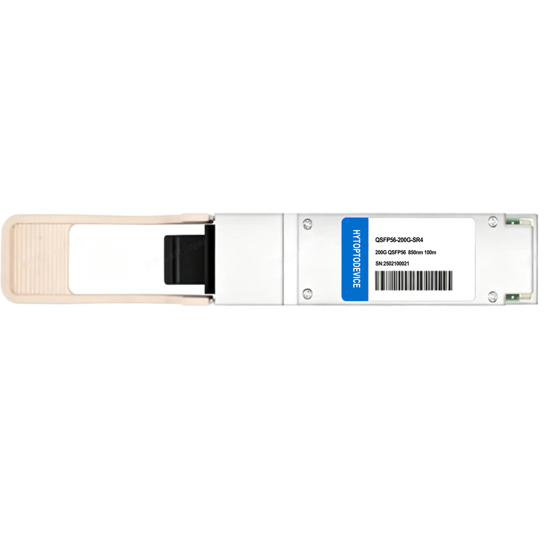 Ruijie 200G-Q56-SR4-MM850 Compatible 200G QSFP56 SR4 Optical Transceiver Module | HYTOPTODEVICE