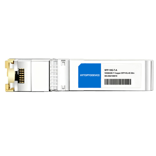 Brocade 10G-SFPP-T Compatible 10GBASE-T SFP+ RJ45 Copper 30m Transceiver Module | HYTOPTODEVICE