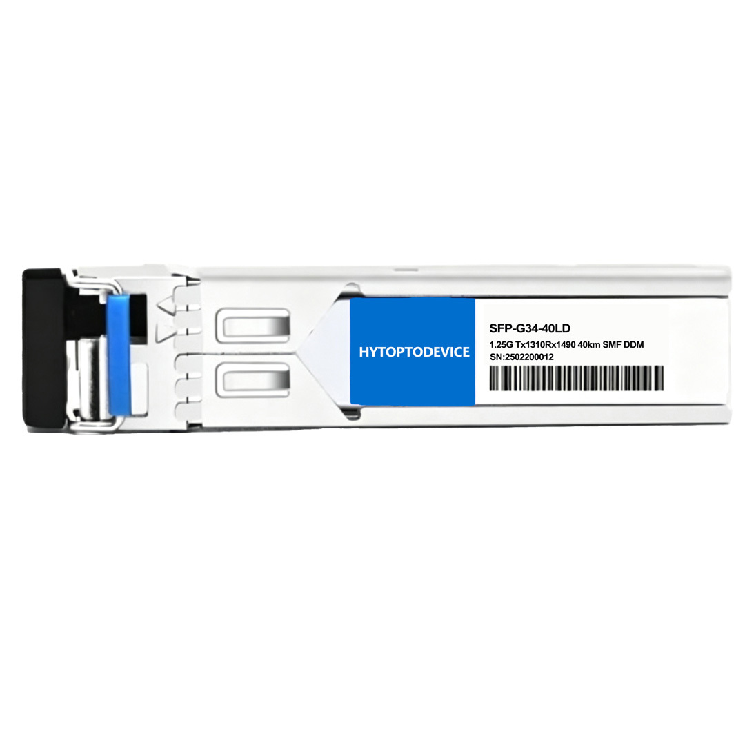 Juniper compatible single fiber BiDi SFP module SFP-GE40KT13R14 with DDM DOM monitoring