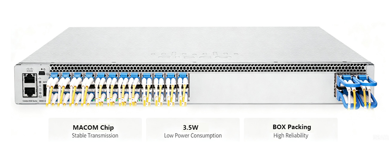 hpe aruba compatible 100G LR4 QSFP28 Transceiver for data center