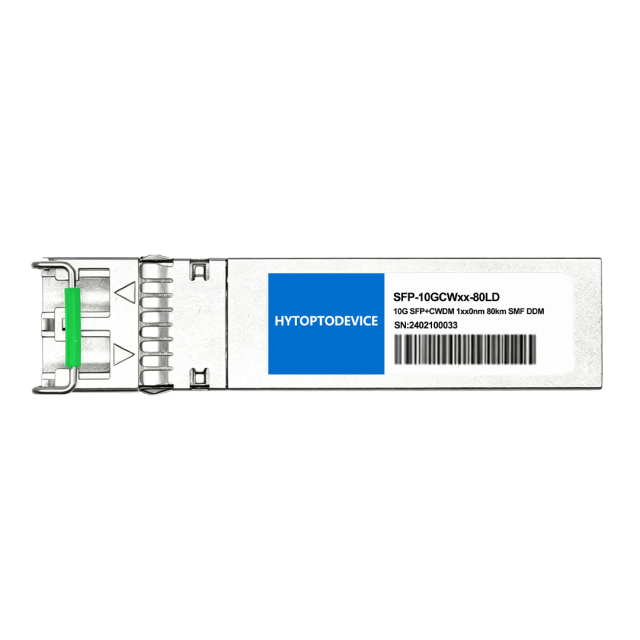CWDM-SFP10G-1470-80 replacement cisco cwdm 10g SFP+ transceiver label close-up white background