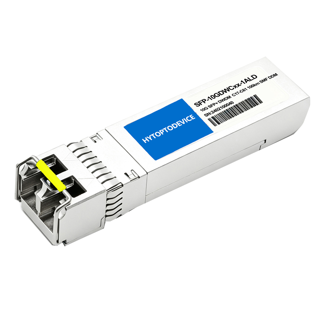 Cisco DWDM-SFP10G-54.13 Compatible 10G SFP+ DWDM  100km Transceiver | 1554.13nm C29 100GHz SMF APD DOM | HYTOPTODEVICE