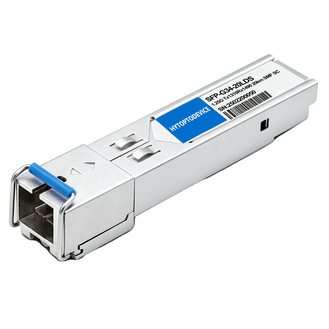 1000BASE-BX TX1310RX1490 20KM SC DDM BIDI SFP MODULE