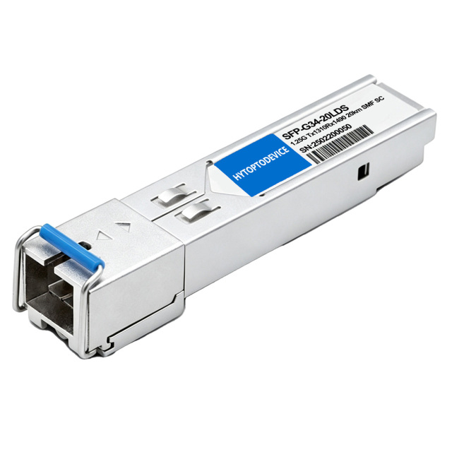 1000BASE-BX TX1310RX1490 20KM SC DDM BIDI SFP MODULE