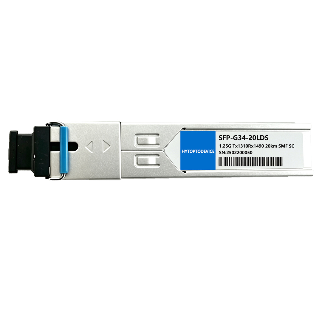 1000BASE-BX  BiDi SFP Module | 1.25G Tx1310 Rx1490 20km SC SMF Bulk Wholesale | HYTOPTODEVICE