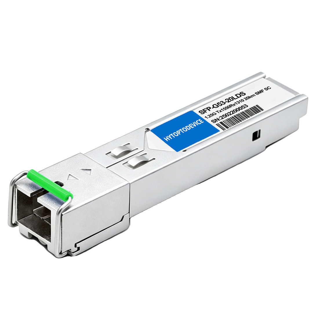 Juniper Compatible SFP-1GBX-20D-SC-JU bidi sfp transceiver from hytoptodevice