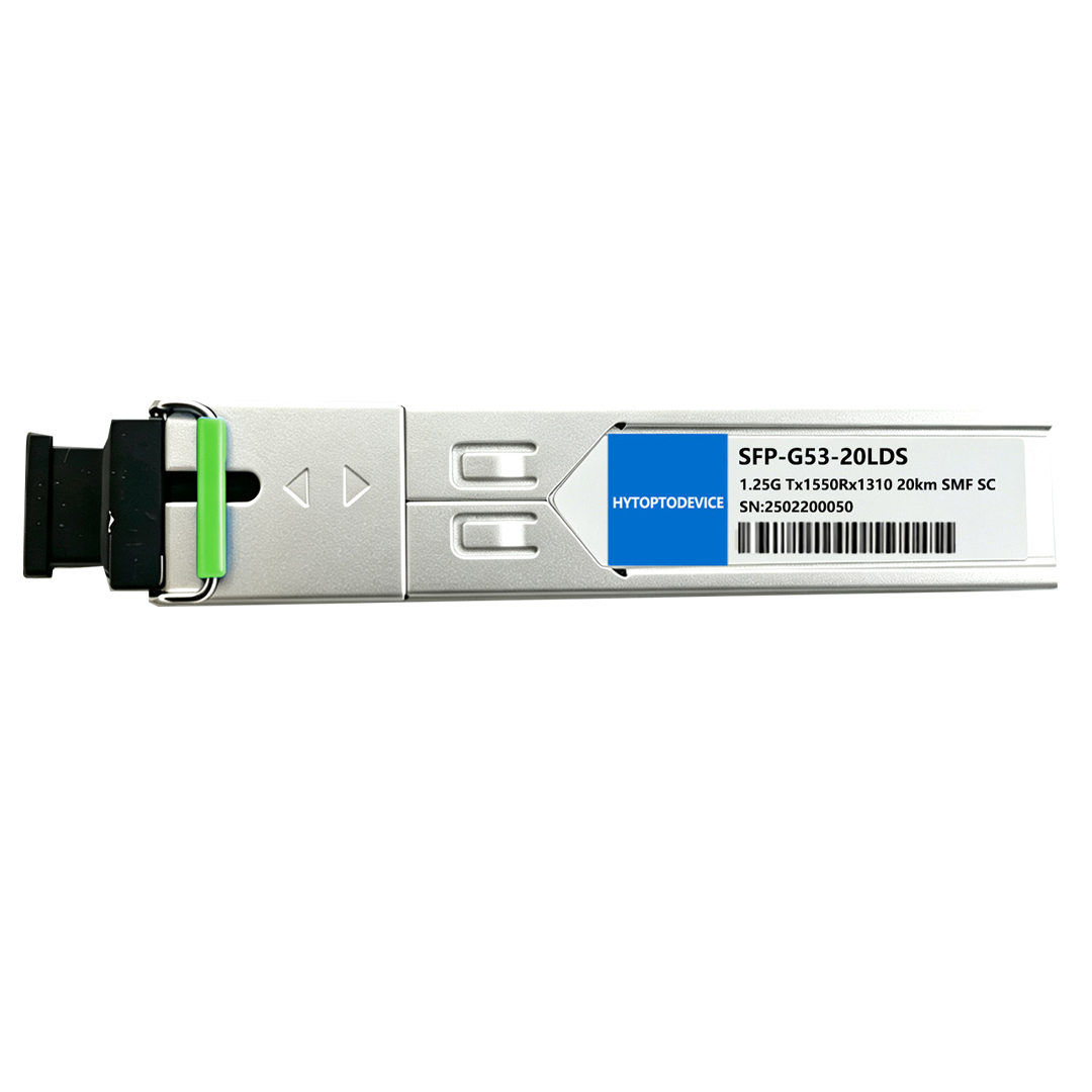 Juniper Compatible SFP-1GBX-20D-SC-JU bidirectional sfp transceiver from hytoptodevice