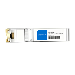 hytoptodevice 30m SFP-10G-T copper module with gold-plated RJ45 and custom arista EEPROM firmware