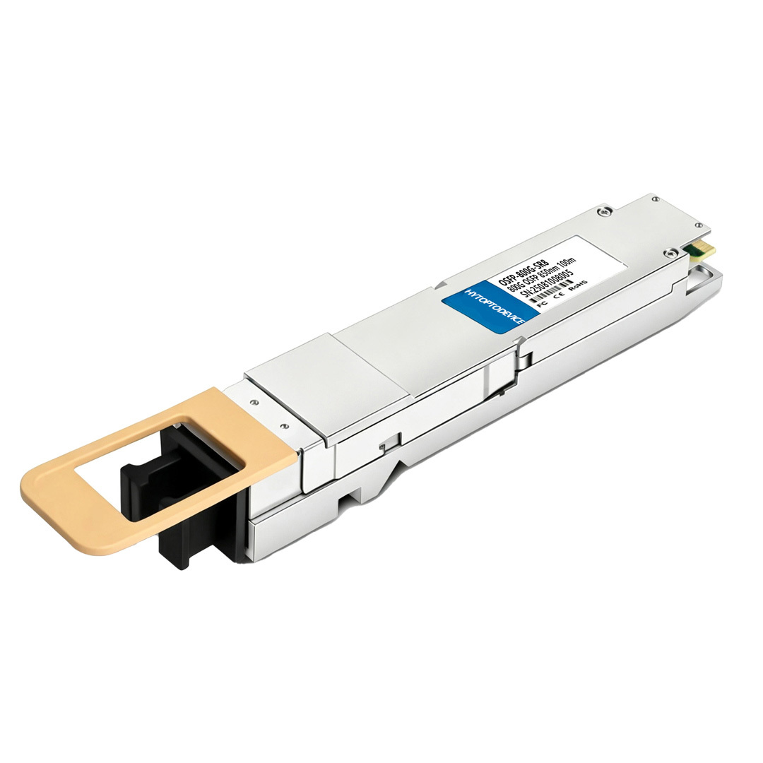 NVIDIA/Mellanox  MMA4Z00-NS Compatible 800G(2x400G) Twin-Port OSFP SR8 Optical Transceiver Module 850nm 50m Finned Top PAM4  Dual MPO-12 MMF