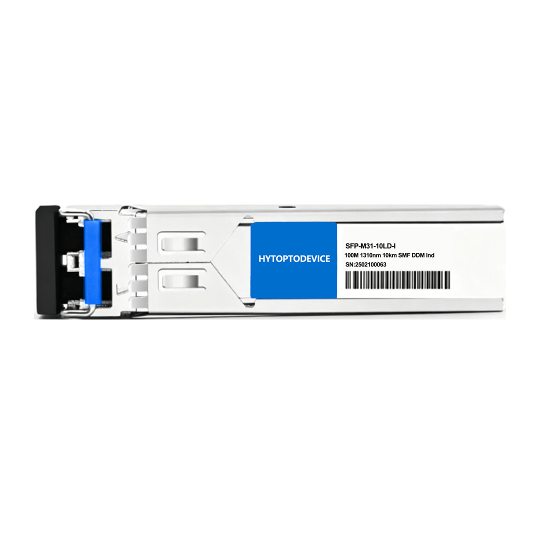 hytoptodevice industrial 100base-lx 1310nm 10km optical transceiver