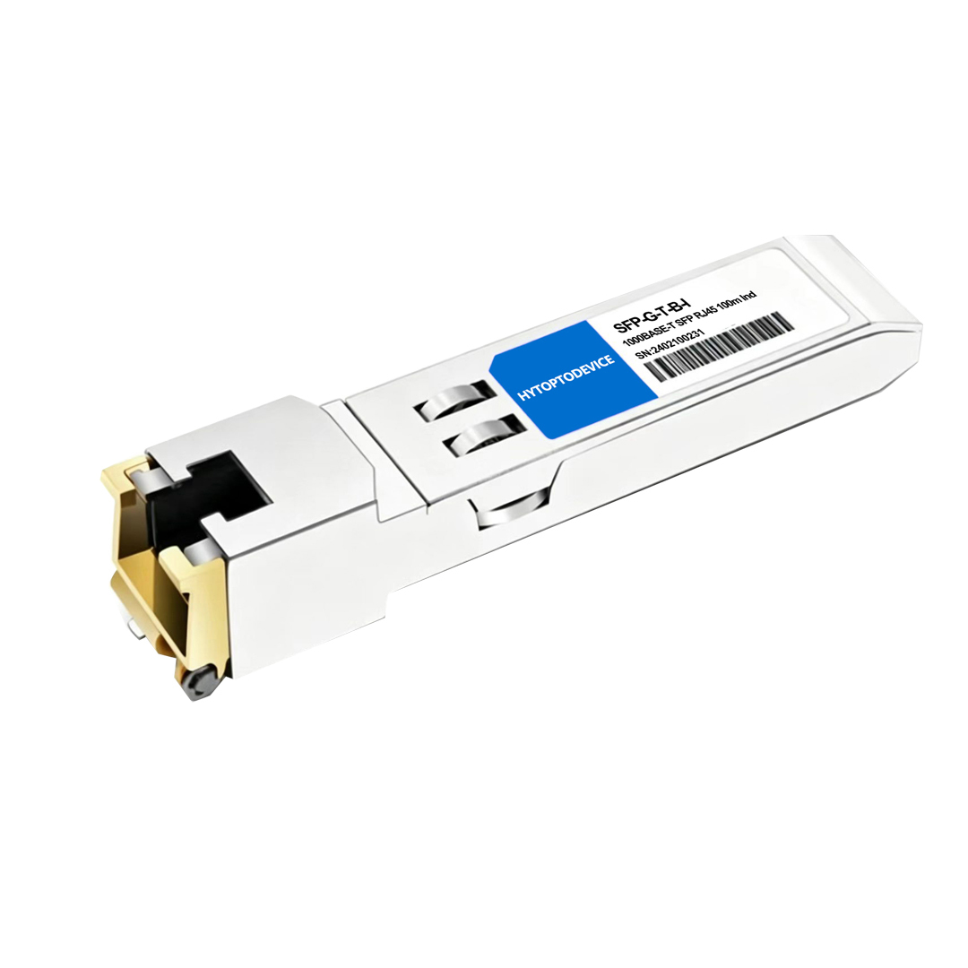 HPE Procurve Compatible Industrial SFP RJ45 Transceiver Module 100m | 1000BASE-T Copper Transceiver Bulk Wholesale | HYTOPTODEVICE