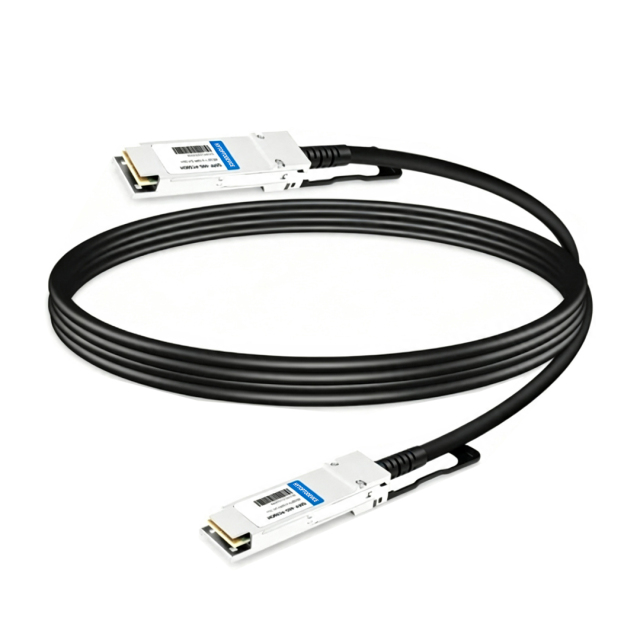 Brocade 100G-Q28-Q28-C-0501 Compatible 5m (16ft) 100G QSFP28 Passive Direct Attach Copper Cable  Bulk Wholesale | HYTOPTODEVICE