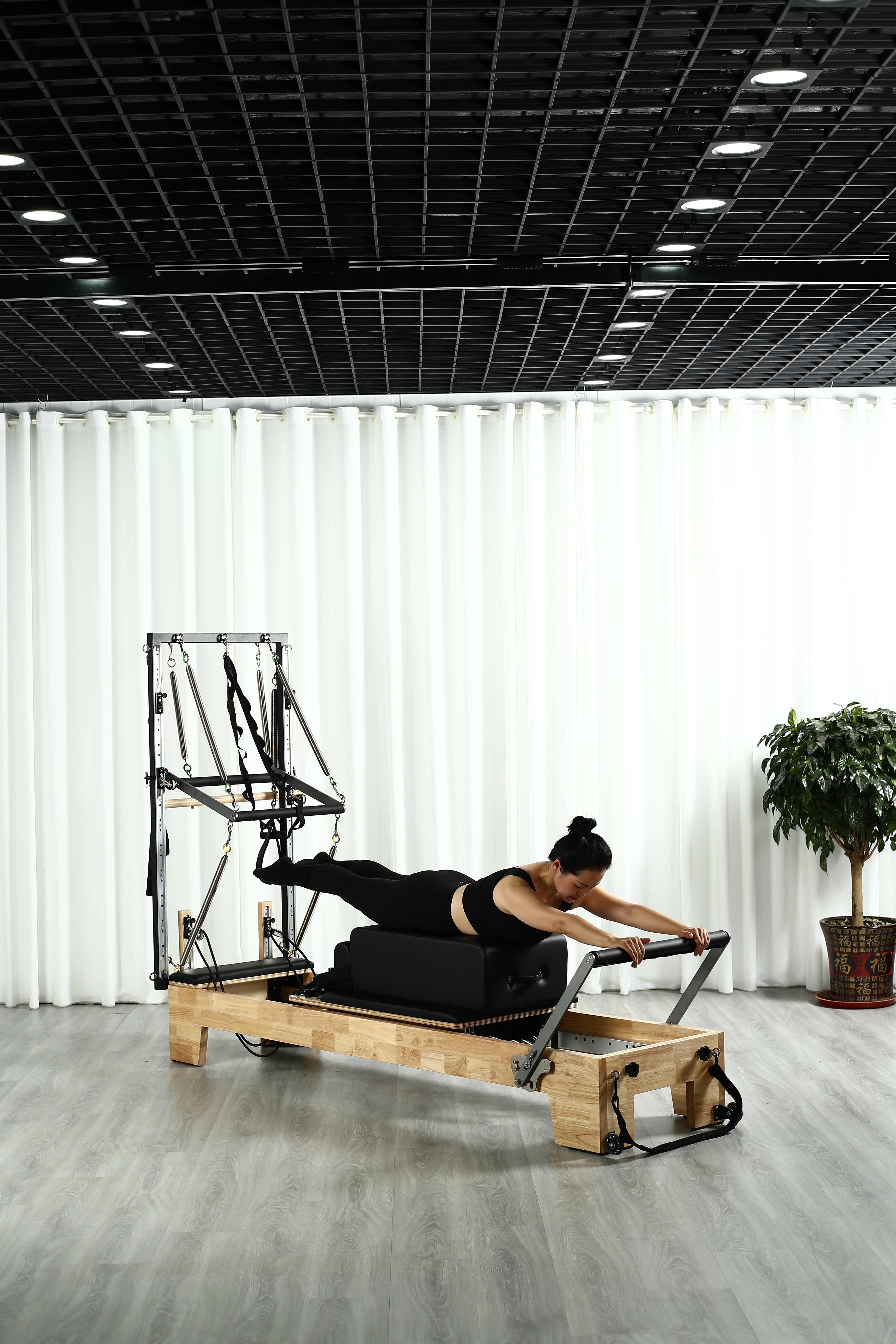 Elite Oak Reformer With Tower