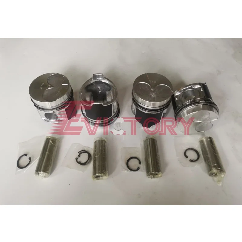 For Perkins 404C-22T 404C-22 overhaul rebuild piston ring gasket kit bearing