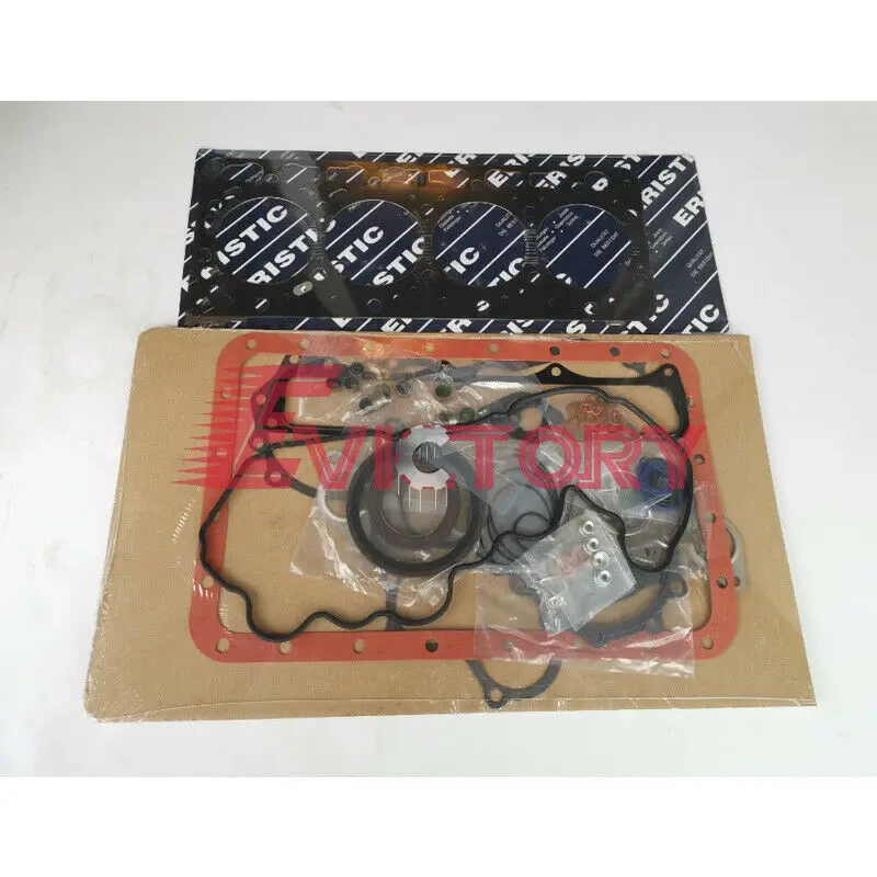 for Kubota V3800 V3800-DI overhaul rebuild kit OS 50 piston ring gasket bearing