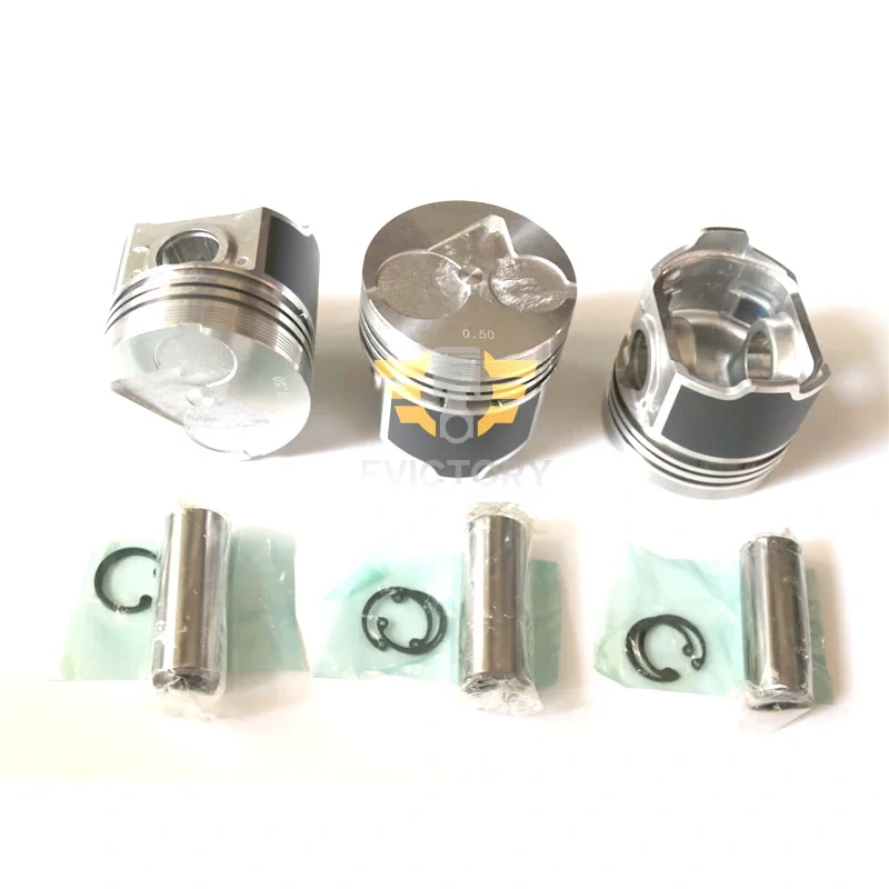 D1503 Piston with Ring For Kubota engine parts Excavator Tractor piston set