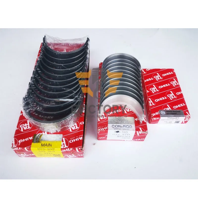 TD42 overhaul rebuild kit oil pump + piston liner sleeve overhaul gasket kit main conrod bearing