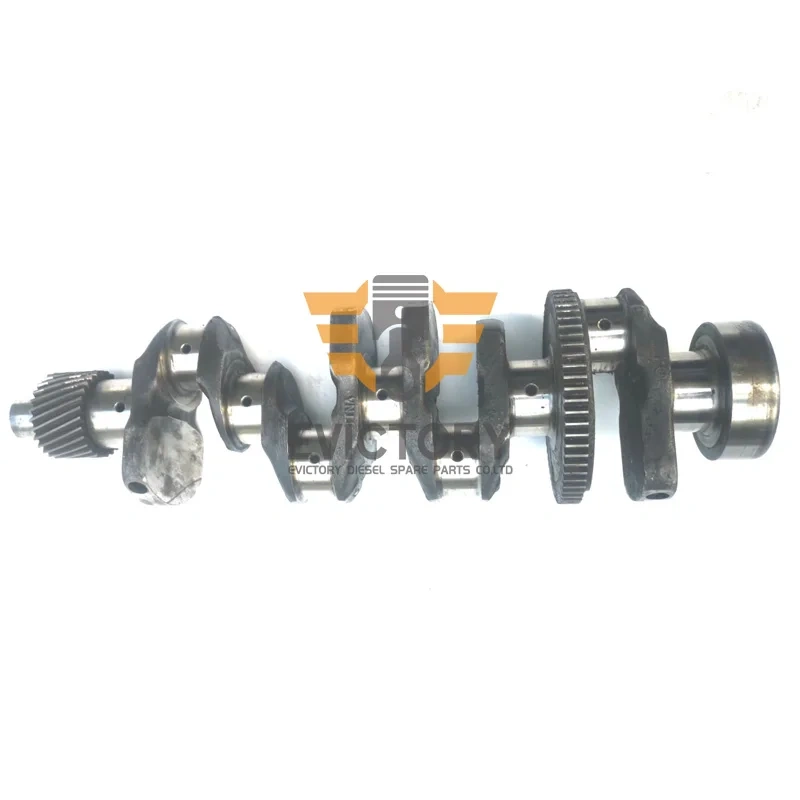 For YANMAR excavator parts 4TNA78 crankshaft + main conrod bearing set + 1pc conrod