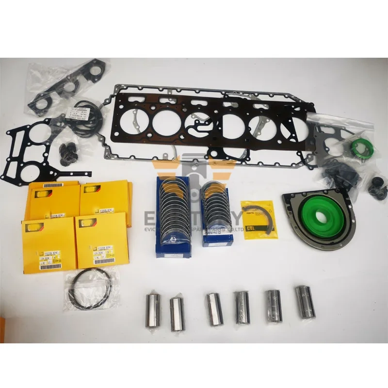 For Caterpillar C7.1 rebuild overhaul Piston ring cylinder liner bearing gasket