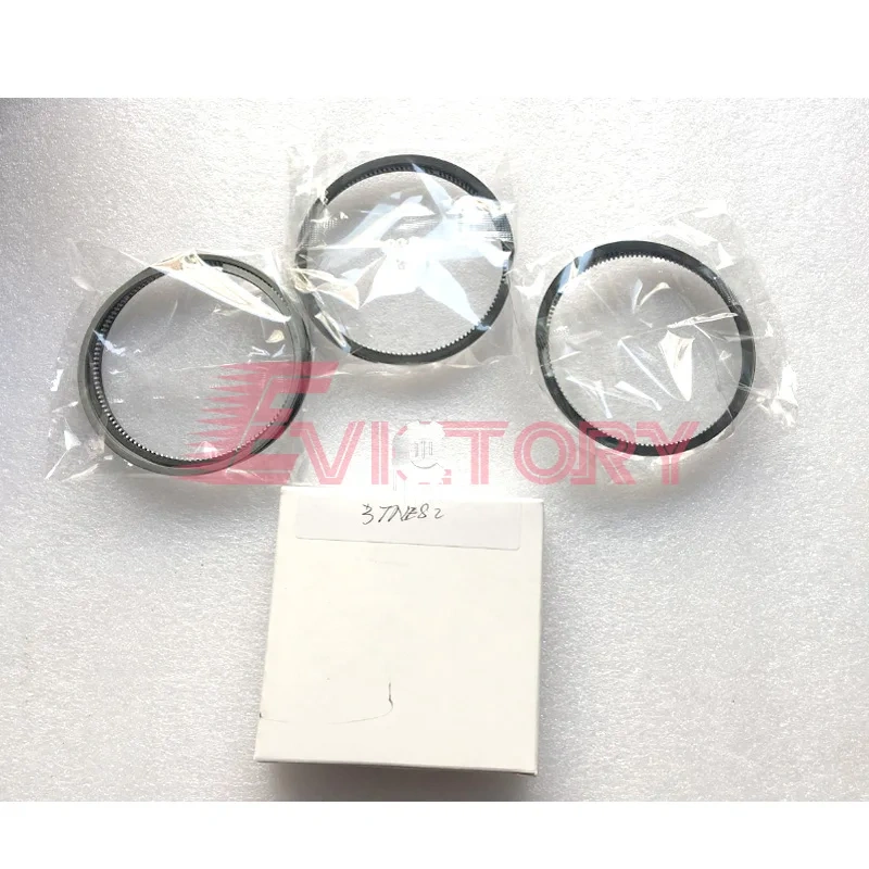 For YANMAR 3TN82 3TN82E 3D82 oil pump piston ring gasket bearing rebuild kit