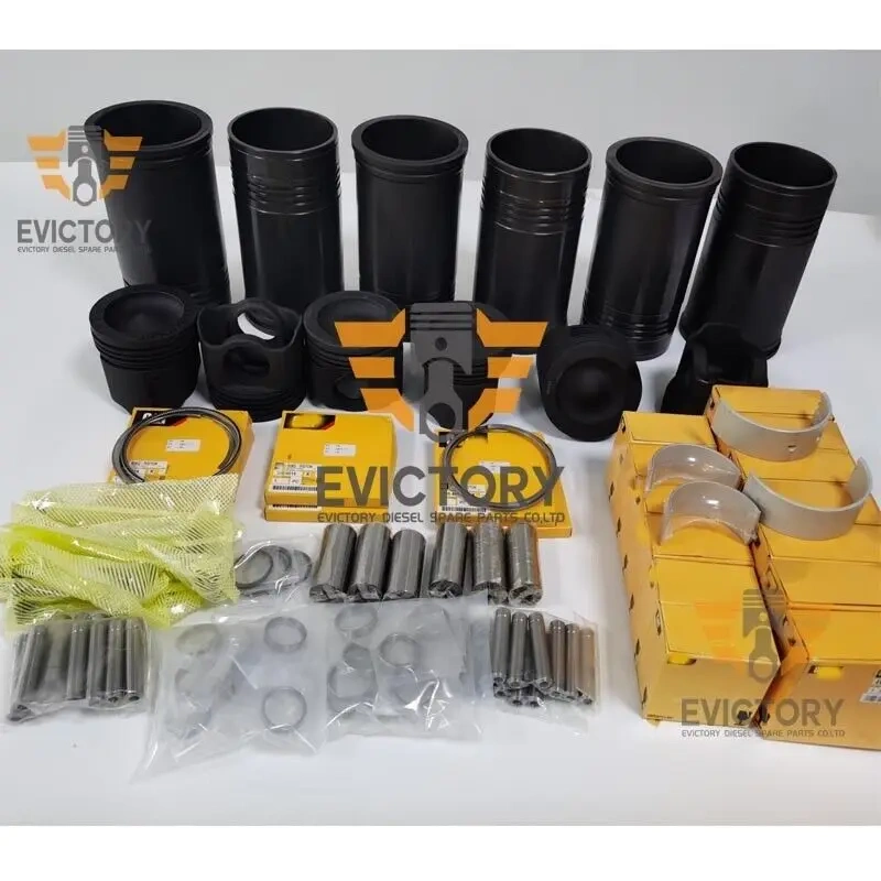 For Caterpillar excavator CAT C-15 C15 rebuild overhaul kit + valve guide seat
