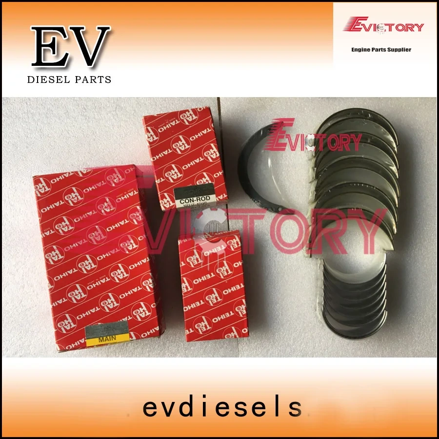 New 5K 4P 4Y crankshaft with bearing fit for TOYOTA FORKLIFT