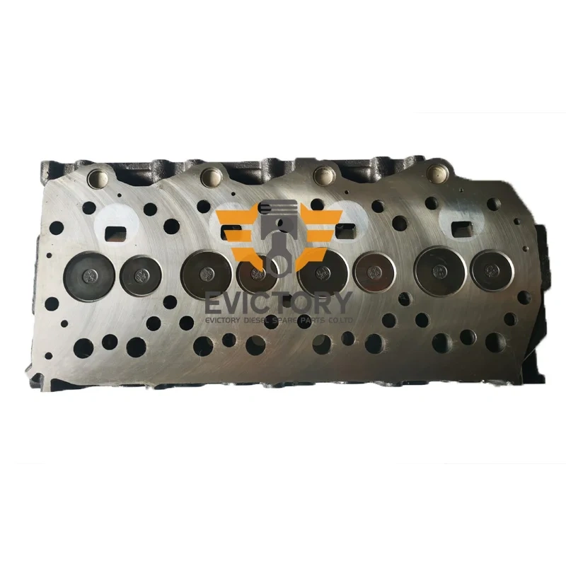 indirect injection S4S cylinder head complete assy for MITSUBISHI forklift