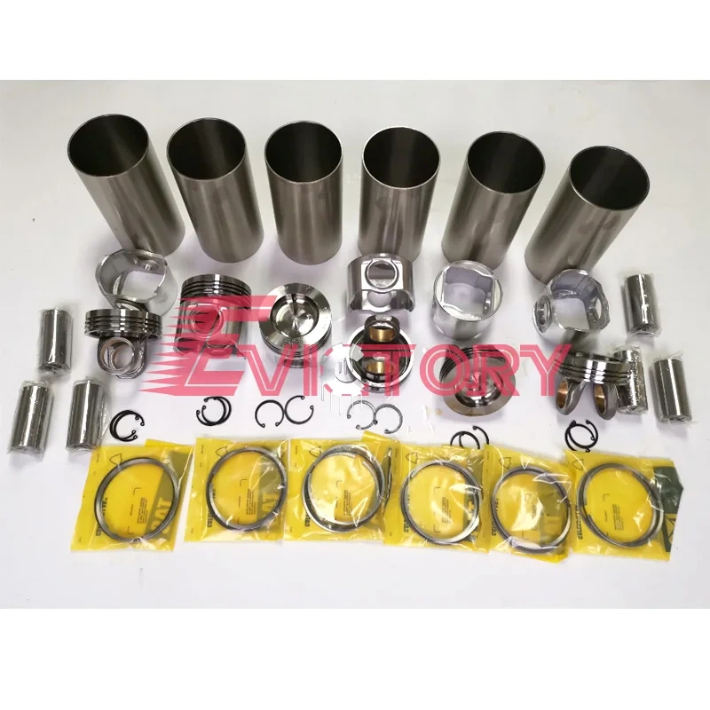 for Caterpillar excavator 3116 rebuild overhaul kit piston liner gasket bearing