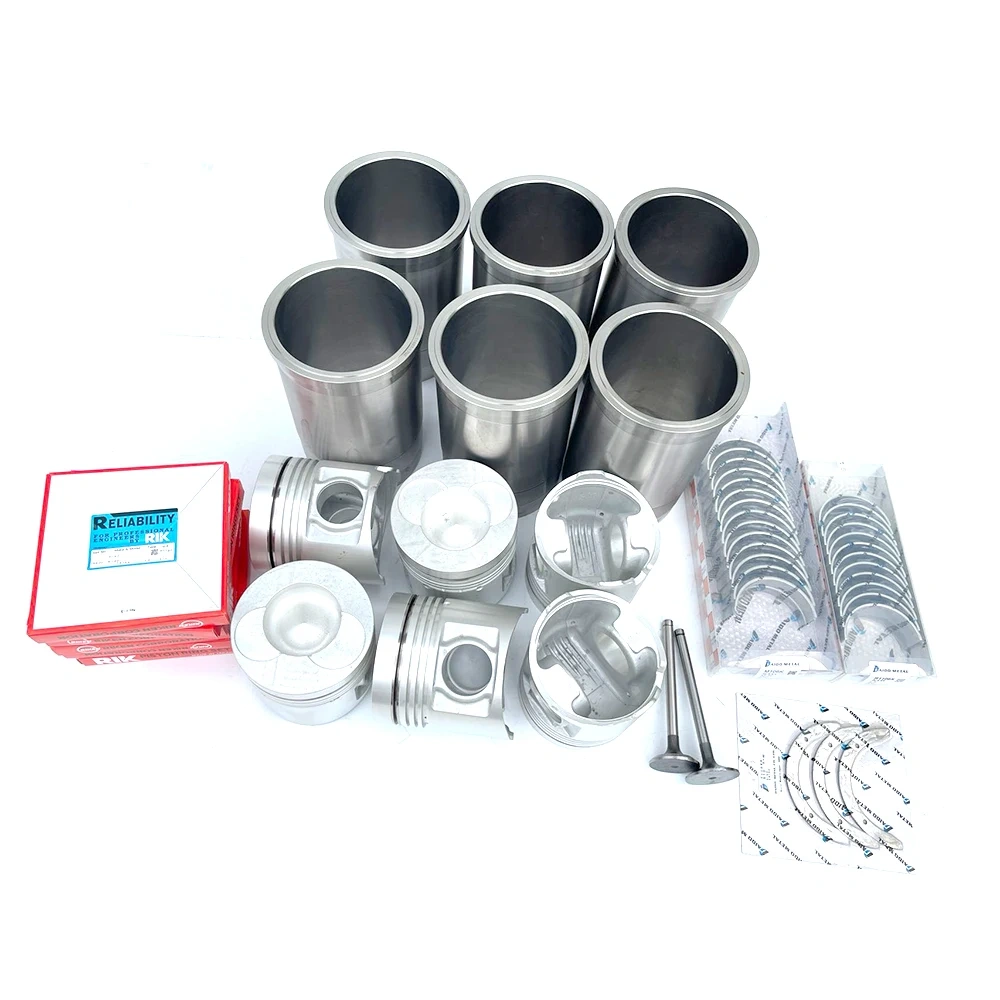 For Hino 13L Truck K13D engine rebuild kit piston + ring cylinder liner Full gasket kit bearing kit