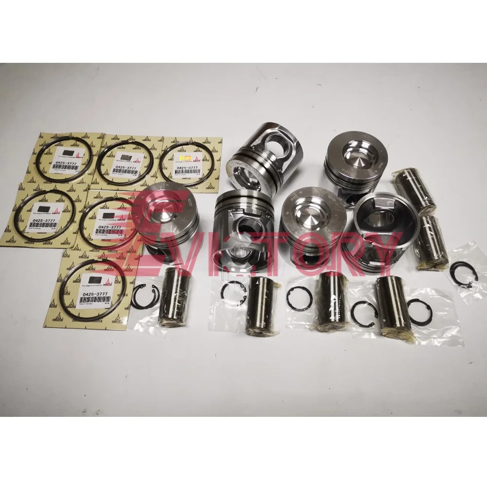 fit for VOLVO D7E D7D engine overhaul rebuild kit piston liner gasket bearing