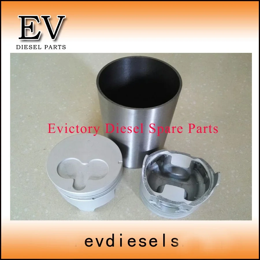 EV 3LB1 full gasket kit 3LB1 piston + piston ring 3LB1 cylinder liner for Isuzu Min excavator