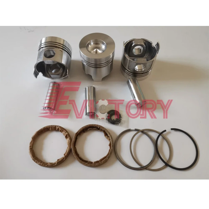 Yanmar 3T84HLE 3D84-1C 3T84HTL 3T84HL rebuild piston ring gasket bearing valve