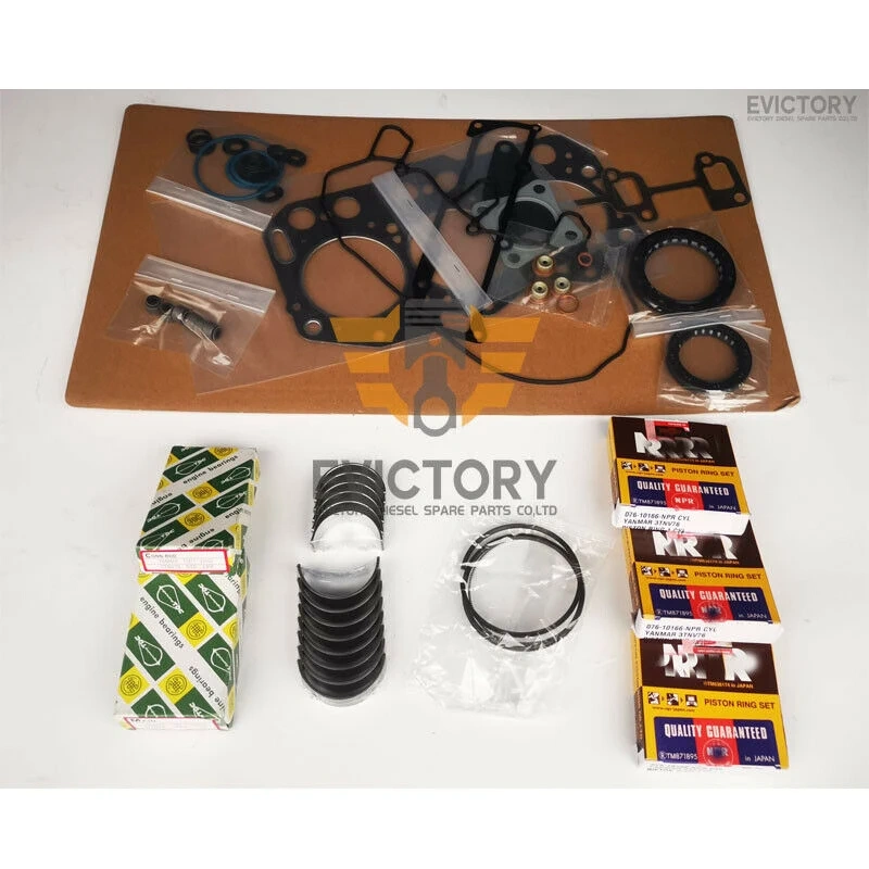 for yanmar 3TNV84 crankshaft connecting rod + overhaul engine parts