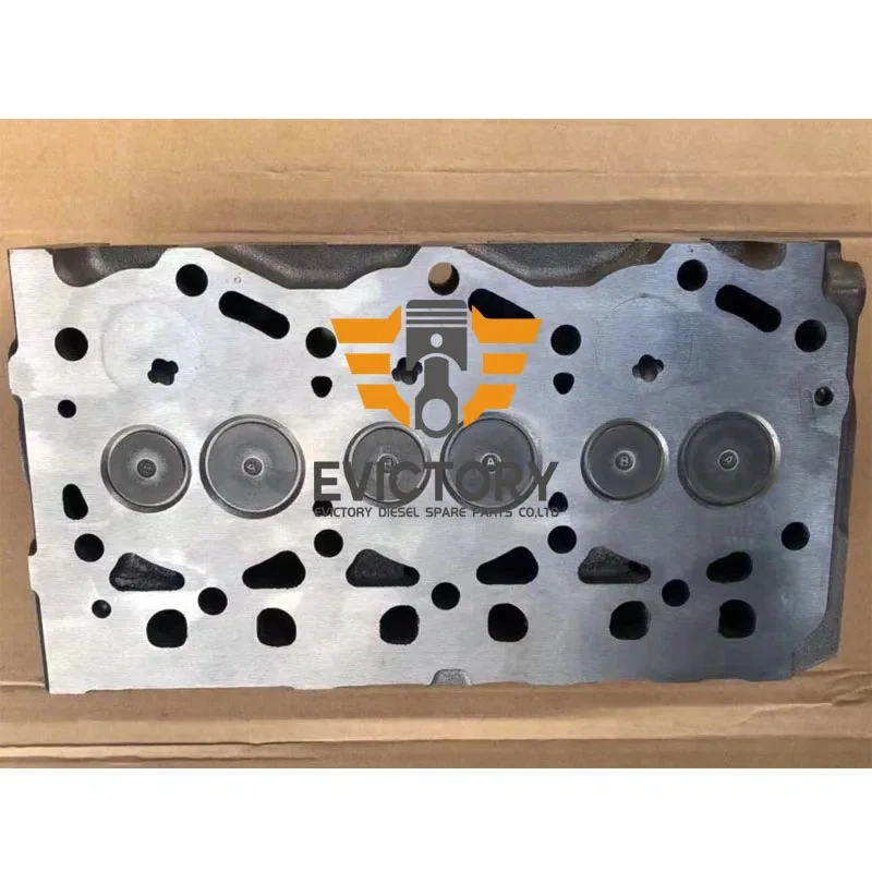 3TNV70 Cylinder Head Assy complete with valve guide spring For yanmar Engine Parts