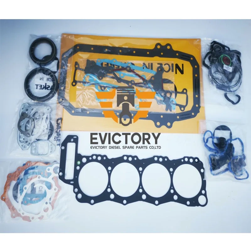 For HINO J07E J07E-T J07ET engine rebuild kit piston ring cylinder head gasket bearing valve