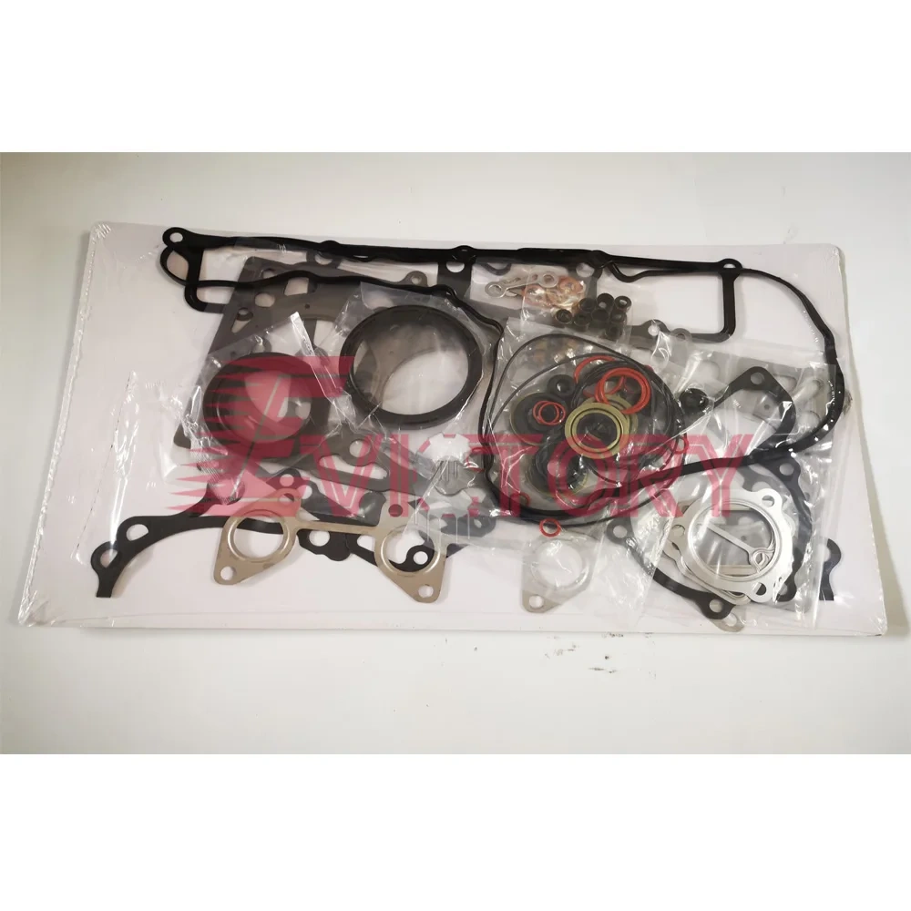 For KUBOTA acuessories V2607 cylinder head assy complet gasket kit