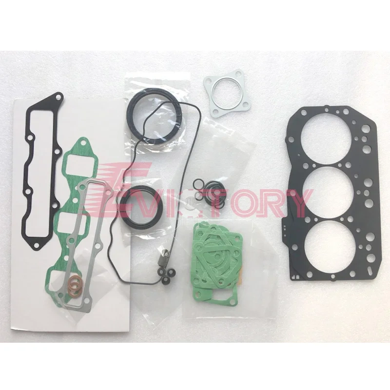 For YANMAR engine kit 3TNE82 3TNE82A valve guide piston ring gasket bearing set