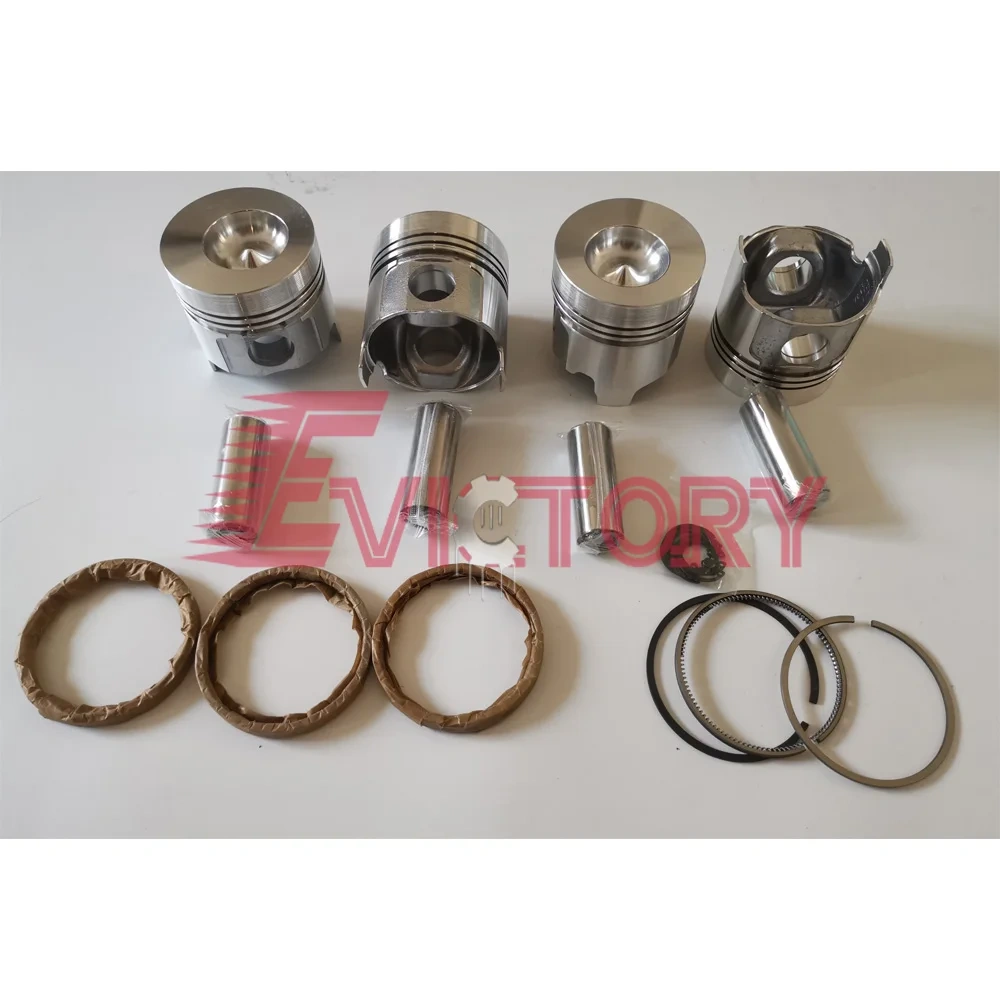 For YANMAR 4TN82 4TN82L engine kit piston ring overhaul big small bearing set