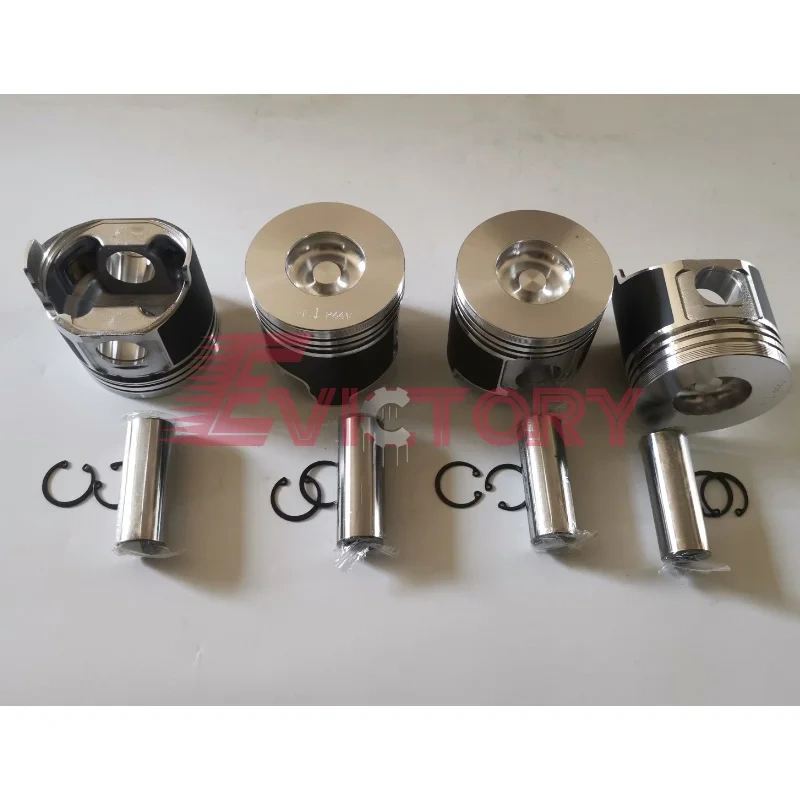 For yanmar 4TNE84 4TN84 4D84 4TNV84 cylinder head assy + rebuild overhaul kit + piston + ring set + complete gasket kit