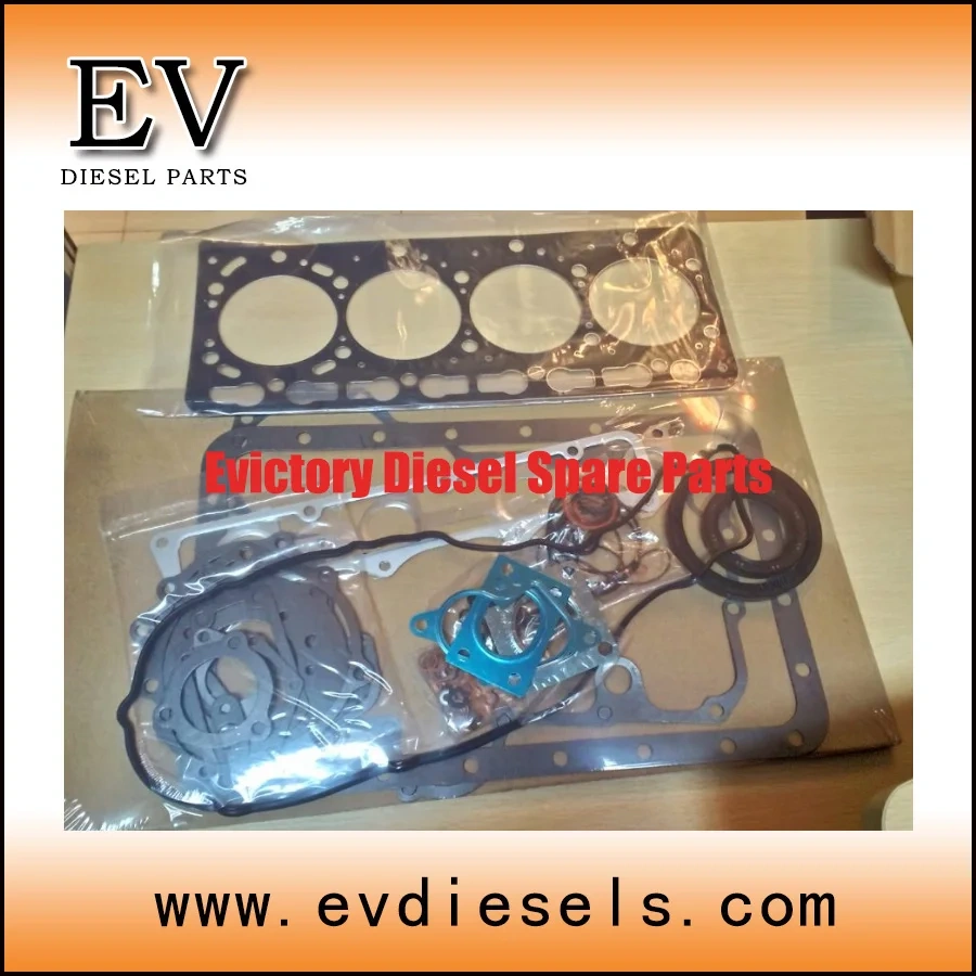 EV V3300 V3300T  piston ring set and Full gasket kit for Bobcat