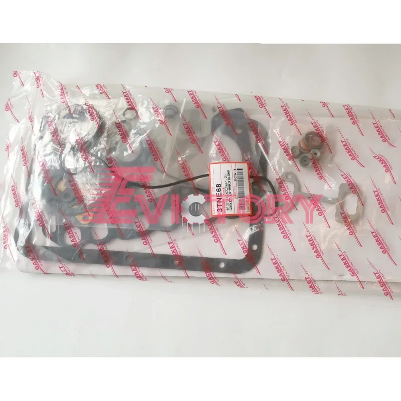 3TN66 3TN66UJ 3TN66L 3TNA66 Full Gasket Kit with head gasket for yanmar Rebuild Engine Parts