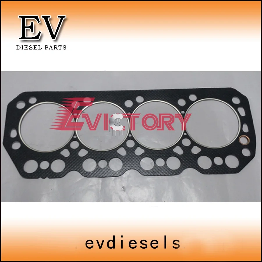 For Kobelco Excavator engine parts K4M cylinder head gasket 2 pcs
